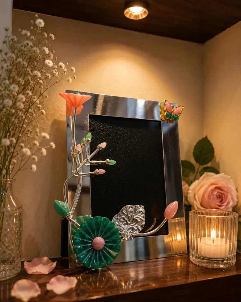 Enamel Butterly Frame