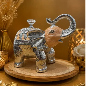Peach elephant for mukhwas